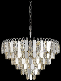 Люстра подвесная со светодиодными лампочками E14, комплект от Lustrof. №277216-623084