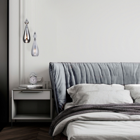 Подвесной светильник Eurosvet Ilario 50202/1 прозрачный 