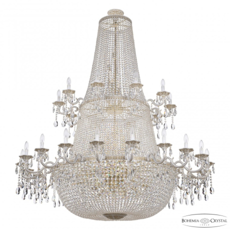 Подвесная люстра Bohemia Ivele Crystal AL2211 AL2211H201/20+10/162FL/2D WMG 