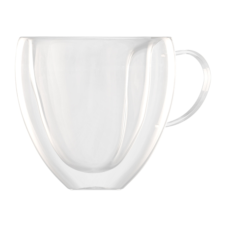 Чашка стеклянная с двойными стенками Amato 300 мл Qwerty 74018