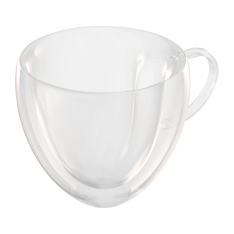 Чашка стеклянная с двойными стенками Amato 300 мл Qwerty 74018