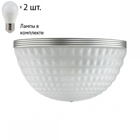 Бра Odeon Light Malaga с лампочками 4937/1W+Lamps E27 P45 