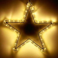 Светодиодная фигура Звездочка теплый свет Ardecoled ARD-Star-M1-295X275-36Led Warm (25312)