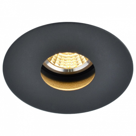 Встраиваемый светильник Arte Lamp Accento A3217PL-1BK 
