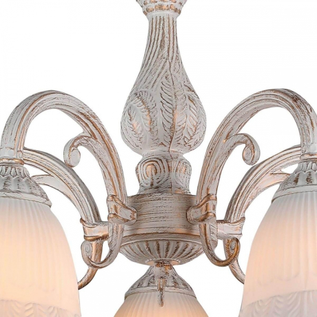 Люстра на штанге Escada Versailles 1114/5PL White 