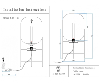 Настольная лампа декоративная Kink Light Лорейн 07708-T,19(16)