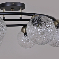 Потолочная люстра Illumico IL0296-8CSQ-79 BK AB (1423909)