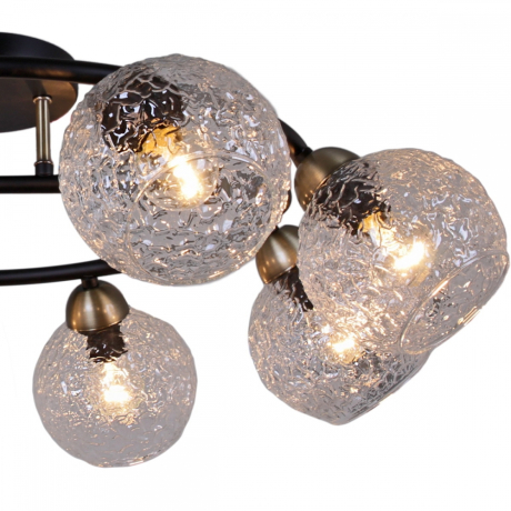 Потолочная люстра Illumico IL0296-8CSQ-79 BK AB (1423909) 