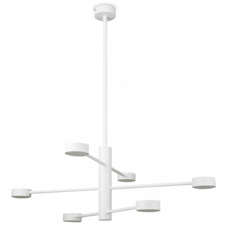 Люстра на штанге Freya Tactic FR5363CL-06W 