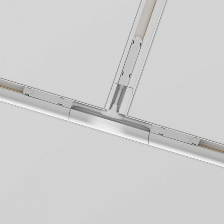 Соединитель T-образный для треков накладных Maytoni Technical Accessories for tracks Gravity TRA010CT-42W 