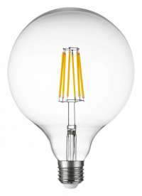 Ретро лампа Е27 10W 4000K (белый) G125 Led Lightstar (933204)