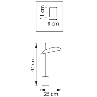 Настольная лампа Marmara Lightstar 801916