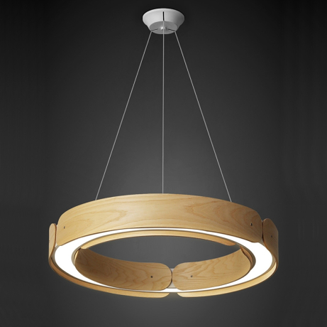 Подвесной кольцевой светильник Range 1 D70  Light wood ImperiumLoft RANGE01 (195538-26) 