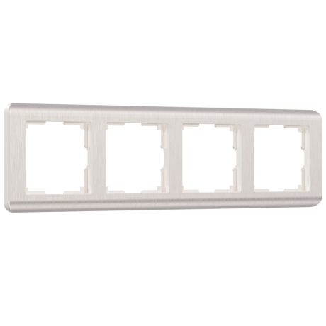 Рамка на 4 поста Werkel Stream (перламутровый) W0042113
