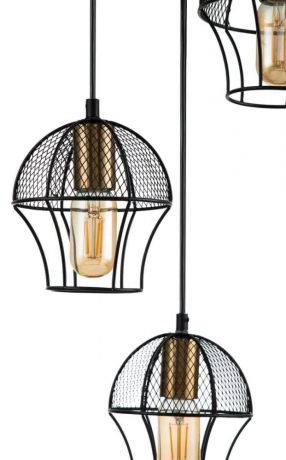 Подвесной светильник Indigo Pallo 10011/3P Black 