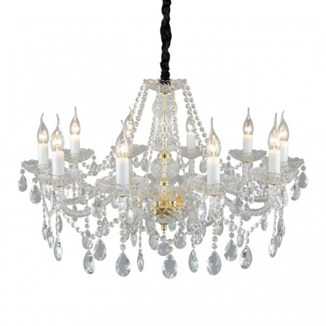 Люстра подвесная со светодиодными лампочками E14, комплект от Lustrof. №333692-657204