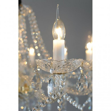 Люстра подвесная со светодиодными лампочками E14, комплект от Lustrof. №333692-657204