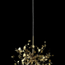 Подвесной светильник с лампочками CRYSTAL LUX GARDEN SP3 D400 GOLD+Lamps 