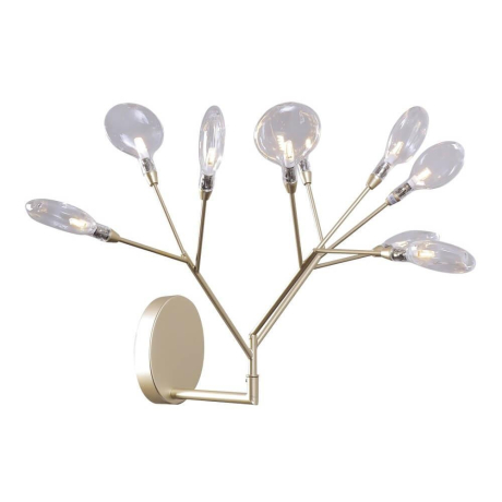 EVITA AP9 GOLD/TRANSPARENT Бра Crystal Lux EVITA 