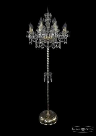 1411T2/8+4/195-170/G Торшер Bohemia Ivele Crystal 