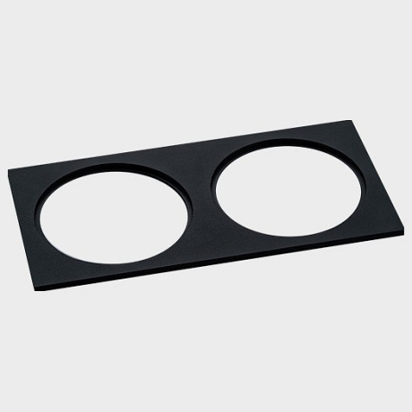 Рамка на 2 светильника Italline IT02-QRS2 IT02-QRS2 black 