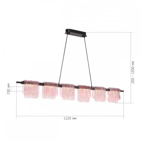 Подвесной светильник ST-Luce VOILE SL6021.403.36 