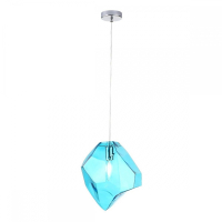 Подвесной светильник Crystal Lux NUESTRO SP1 CHROME/BLUE