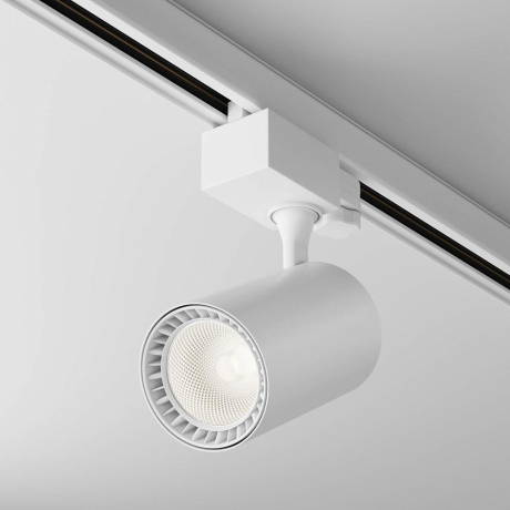 Трехфазный LED светильник 10W 4000К для трека Maytoni Technicall Vuoro TR029-3-10W4K-S-W 