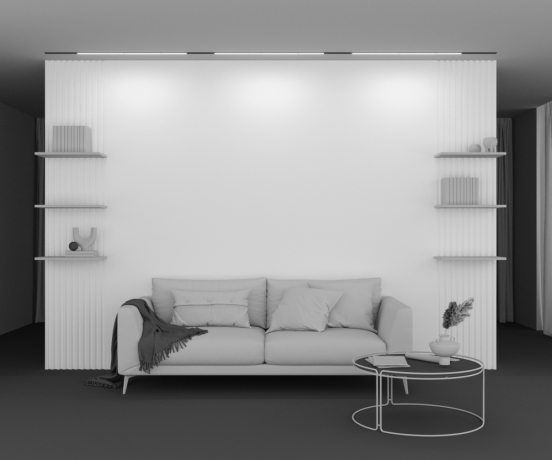 Встраиваемый светильник Maytoni Technical Basis TR030-2-30W2.7K-B 