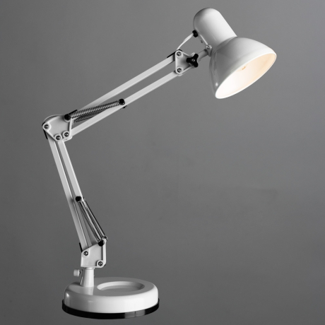 Настольная лампа в комплекте с лампочкой  Arte lamp A1330LT-1WH+Lamps 