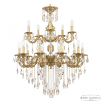Подвесная люстра Bohemia Ivele Crystal AL7901 AL79101/10+5/250/2D B AG