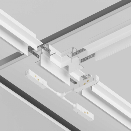 Соединитель гибкий для треков Maytoni Technical Accessories for tracks Gravity TRA004CWT-22W 