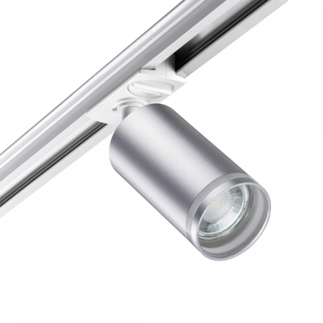 Однофазный светильник для шинопровода с лампочкой Novotech 370879+Lamps 