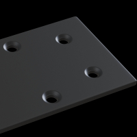 Заглушка для накладного магнитного шинопровода Maytoni Accessories for tracks TRA004EC-21B