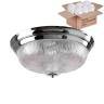 Потолочный светильник Crystal Lux с лампочками Lluvia PL4 Chrome D370+Lamps E14 P45 