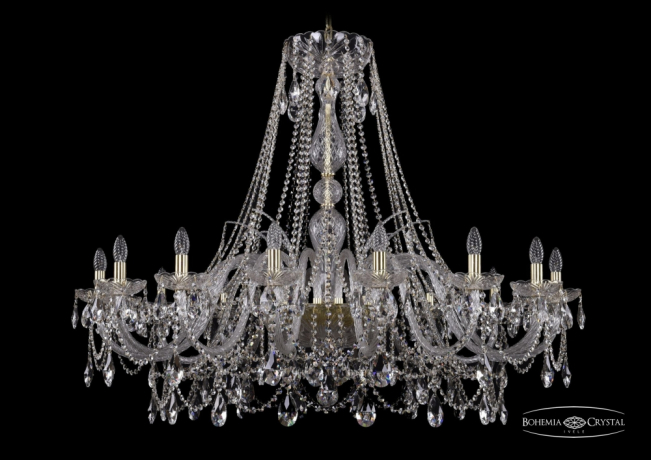 1411/16/460/G Подвесная люстра Bohemia Ivele Crystal 