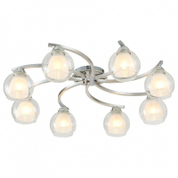 Люстра потолочная Citilux Кристи CL152187 Алюминий+Хром