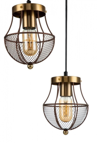 Подвесной светильник Indigo Pallo 10011/3P Gold 