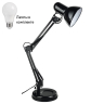 Настольная лампа в комплекте с лампочкой  Arte lamp A1330LT-1BK+Lamps 