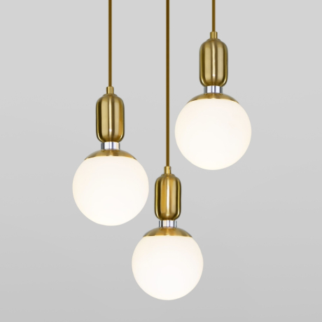 Подвесной светильник Eurosvet 50151/3 латунь 