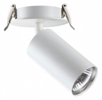 370393 NT18 000 Встраиваемый светильник-спот Novotech PIPE