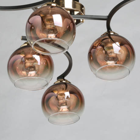 Люстра потолочная с лампочками DeMarkt 220013306+Lamps 