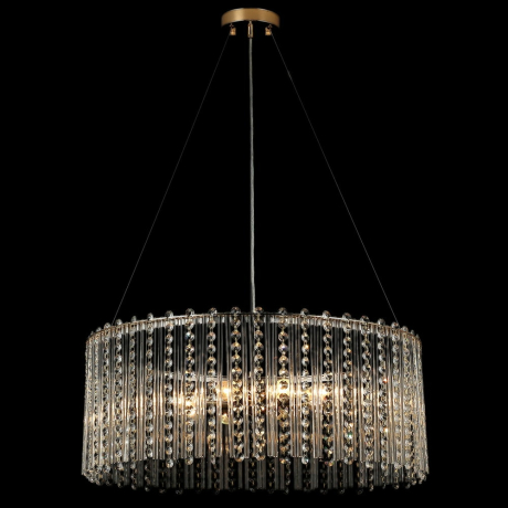 Подвесная хрустальная люстра Illumico IL0104-8P-79 GD (1425417) 