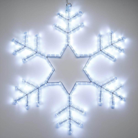 Светодиодная фигура Снежинка холодный свет Ardecoled ARD-Snowflake-M3-920X920-432Led White (25307)