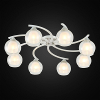 Люстра потолочная Citilux Кристи CL152180 Белый+Хром