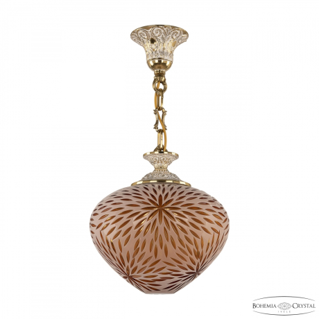 Подвесной светильник Bohemia Ivele Crystal 7003P 7003P/23 GW Amber-White/H-1A 