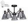Люстра на штанге с лампочками DeMarkt 635011205+Lamps 