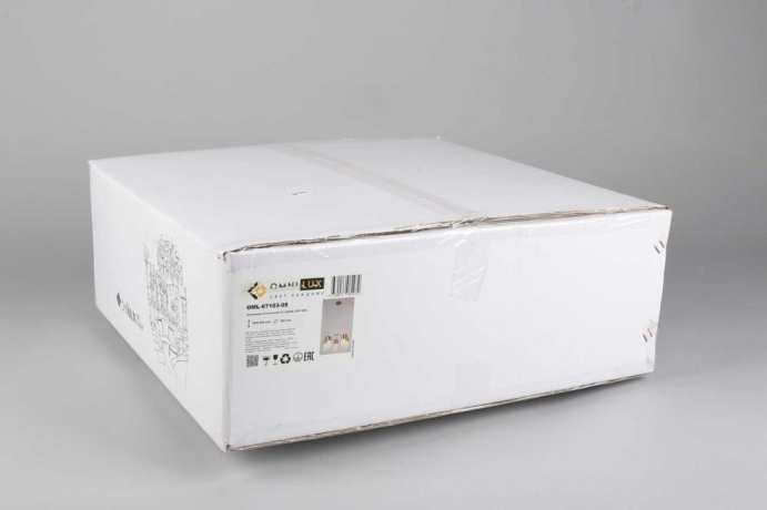 Люстра с поддержкой Алисы подвесная Omnilux OML-67103-05-A 