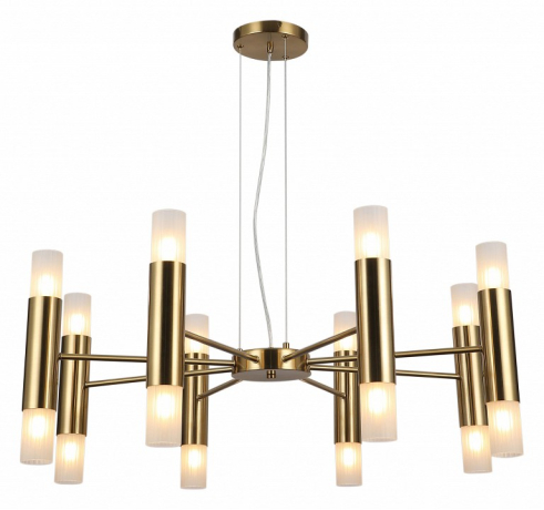 Подвесная люстра ILLUMICO BRASS IL0314-16P-79 BRASS 