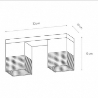 Потолочный светильник Lucide Renate 21123/02/02